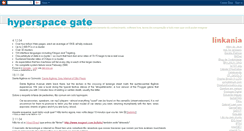 Desktop Screenshot of hyperspacegate.blogspot.com