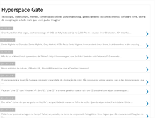 Tablet Screenshot of hyperspacegate.blogspot.com