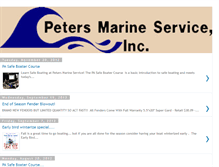 Tablet Screenshot of petersmarine.blogspot.com