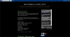 Desktop Screenshot of melthebellsrareshit.blogspot.com