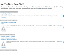 Tablet Screenshot of melthebellsrareshit.blogspot.com
