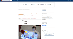 Desktop Screenshot of comunicacionhumanitaria.blogspot.com