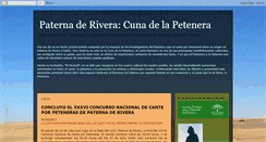 Desktop Screenshot of paternapetenera.blogspot.com