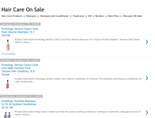 Tablet Screenshot of haircareonsale.blogspot.com