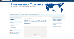 Desktop Screenshot of bhubaneswartoastmasters.blogspot.com