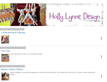 Tablet Screenshot of hollylynnedesign.blogspot.com