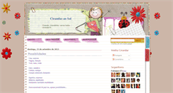 Desktop Screenshot of cirandasaosol.blogspot.com