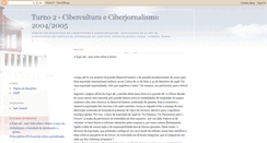 Desktop Screenshot of ciberculturaeciberjornalismo2.blogspot.com