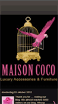 Mobile Screenshot of maisoncoco-ulla.blogspot.com