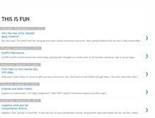 Tablet Screenshot of funthisis.blogspot.com