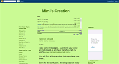 Desktop Screenshot of mimiscreation-mimisouris.blogspot.com