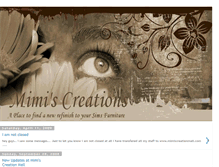 Tablet Screenshot of mimiscreation-mimisouris.blogspot.com