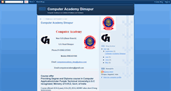 Desktop Screenshot of computeracademydimapur.blogspot.com