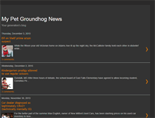 Tablet Screenshot of mypetgroundhog.blogspot.com