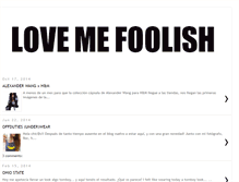 Tablet Screenshot of lovemefoolish.blogspot.com