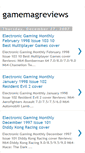 Mobile Screenshot of gamemagreviews.blogspot.com