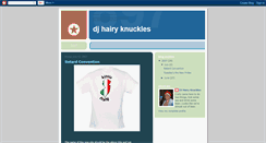 Desktop Screenshot of djhairyknuckles.blogspot.com
