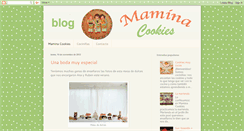 Desktop Screenshot of maminacookies.blogspot.com