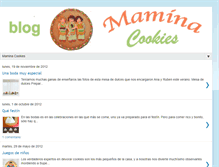 Tablet Screenshot of maminacookies.blogspot.com