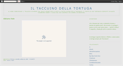 Desktop Screenshot of iltaccuinodellatortuga.blogspot.com