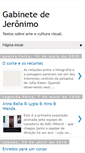 Mobile Screenshot of gabinetedejeronimo.blogspot.com