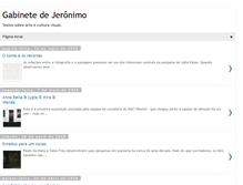 Tablet Screenshot of gabinetedejeronimo.blogspot.com