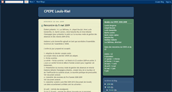 Desktop Screenshot of cpepelouisriel.blogspot.com