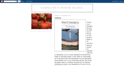 Desktop Screenshot of carolinepaanorsk.blogspot.com