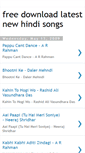 Mobile Screenshot of freedownloadlatestnewhindisongs.blogspot.com