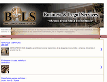 Tablet Screenshot of blsabogados.blogspot.com