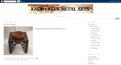 Desktop Screenshot of knobcreekmetalarts.blogspot.com