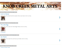 Tablet Screenshot of knobcreekmetalarts.blogspot.com