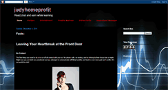 Desktop Screenshot of judyhomeprofit.blogspot.com