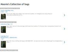 Tablet Screenshot of mooniescollectionbags.blogspot.com