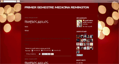 Desktop Screenshot of grupobmedicinaremington.blogspot.com