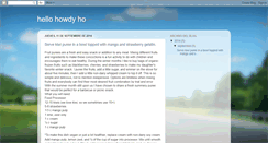 Desktop Screenshot of hellohowdyho.blogspot.com