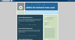 Desktop Screenshot of definethemoment.blogspot.com