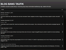 Tablet Screenshot of banktaufikganteng.blogspot.com