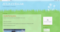 Desktop Screenshot of juliacuellar.blogspot.com