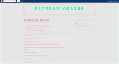 Desktop Screenshot of estudaronlinee.blogspot.com