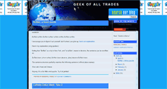 Desktop Screenshot of nerdofalltrades.blogspot.com