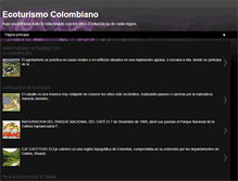 Tablet Screenshot of colombia-ecoturismo.blogspot.com