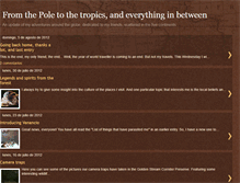 Tablet Screenshot of poletotropics.blogspot.com