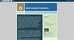 Desktop Screenshot of futorofinanceiro.blogspot.com