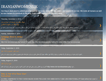 Tablet Screenshot of iranianwomenuk.blogspot.com
