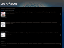 Tablet Screenshot of losafasicos.blogspot.com