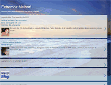 Tablet Screenshot of extremozmelhor.blogspot.com