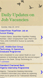 Mobile Screenshot of jobvacancyupdates.blogspot.com
