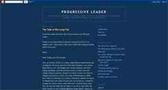 Desktop Screenshot of progressiveleader.blogspot.com