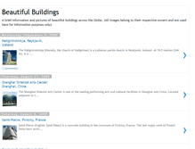 Tablet Screenshot of beautifulbuildings.blogspot.com